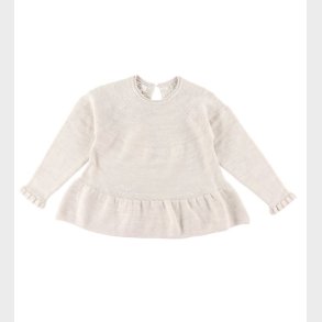 Copenhagen Colors Bluse - Uld - Pale Cream Melange