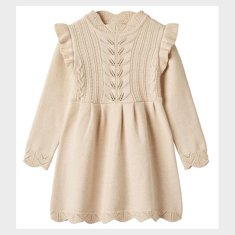 Fliink Kjole - Strik - Viskose - Alilly - Sandshell