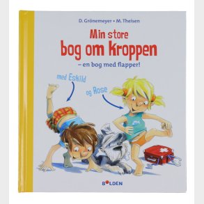 Forlaget Bolden Bog - Min Store Bog Om Kroppen - Dansk