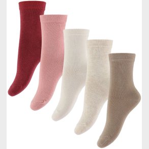 Minymo Str�mper - 5-pak - Rose Cloud