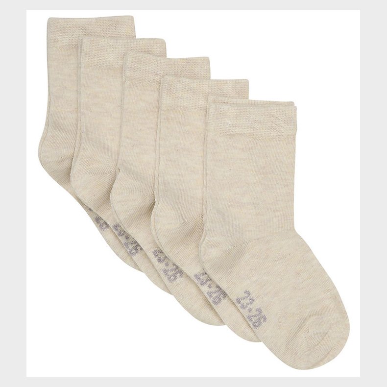 Minymo Str�mper - 5-pak - Sand Melange