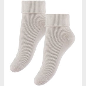 Minymo Str�mper - 2-pak - Antiskrid - Offwhite