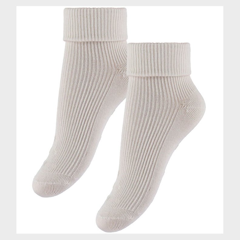 Minymo Str�mper - 2-pak - Antiskrid - Offwhite