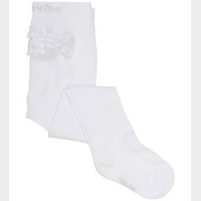 Minymo Str�mpebukser m. Blonder - Hvid