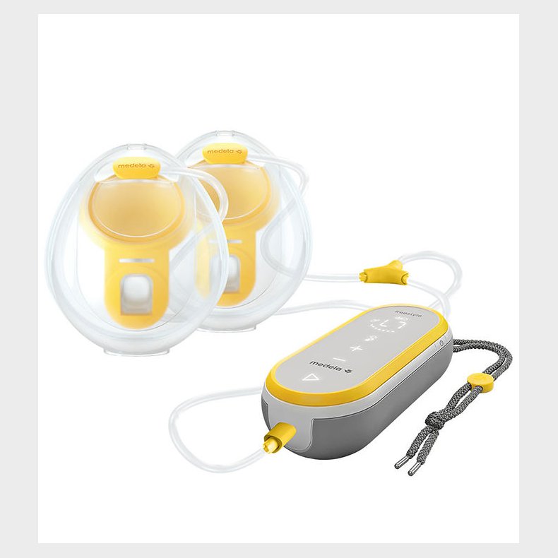 Medela Elektrisk Brystpumpe - Dobbelt - Hndfri - Freestyle