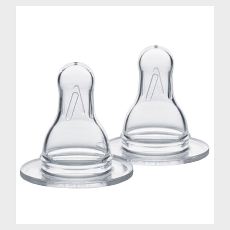 Medela Flaskesutter - Medium - 2-pak