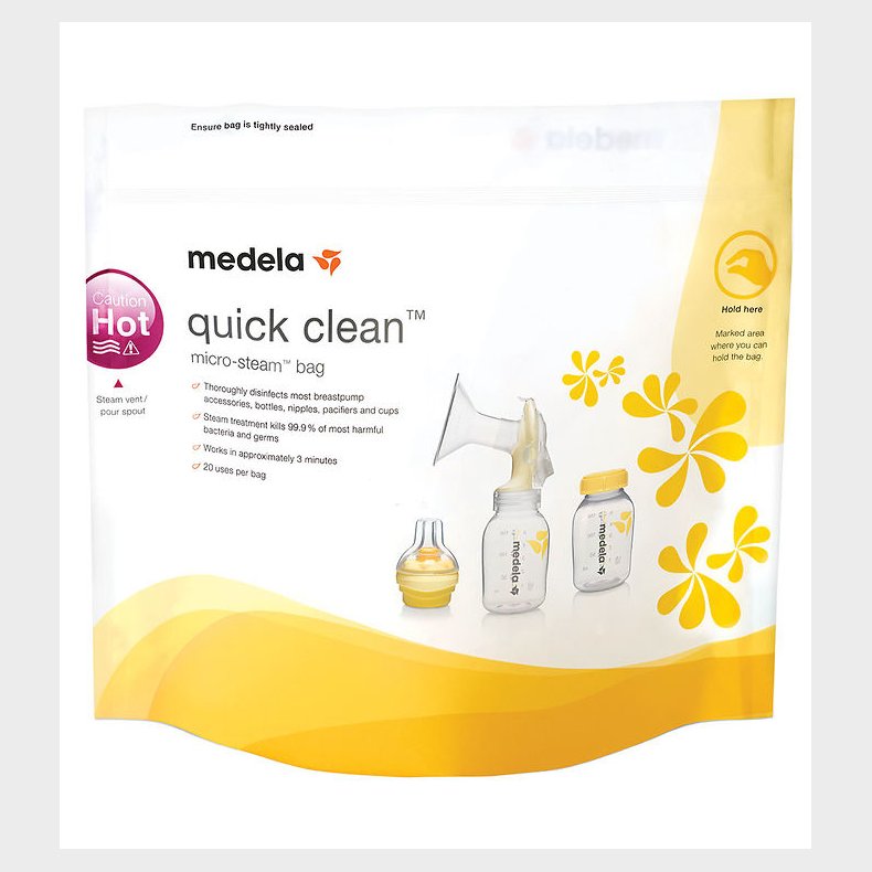 Medela Poser til Microovn - Quick Clean - 5 stk.