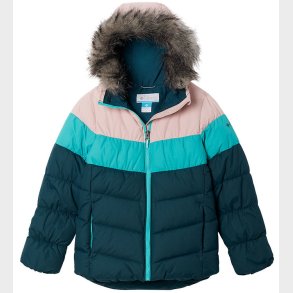 Columbia Dynejakke - Arctic Blast II - Rosa/Turkis/Bl