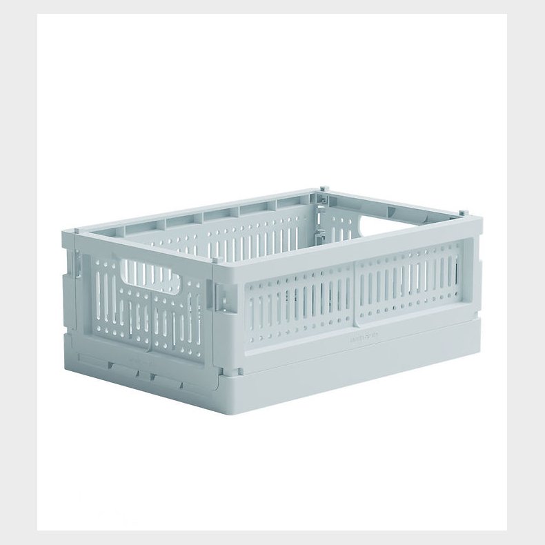 Made Crate Foldekasse - Mini - 24x17x9,5 cm - Ice Cube Blue