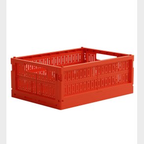 Made Crate Foldekasse - Midi - 33x24x13 cm - So Bright Red