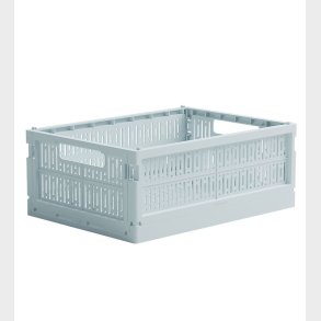 Made Crate Foldekasse - Midi - 33x24x13 cm - Ice Cube Blue