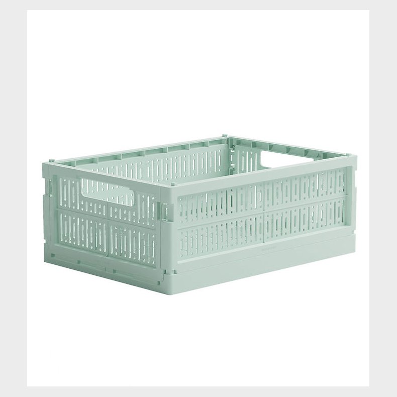 Made Crate Foldekasse - Midi - 33x24x13 cm - Minty