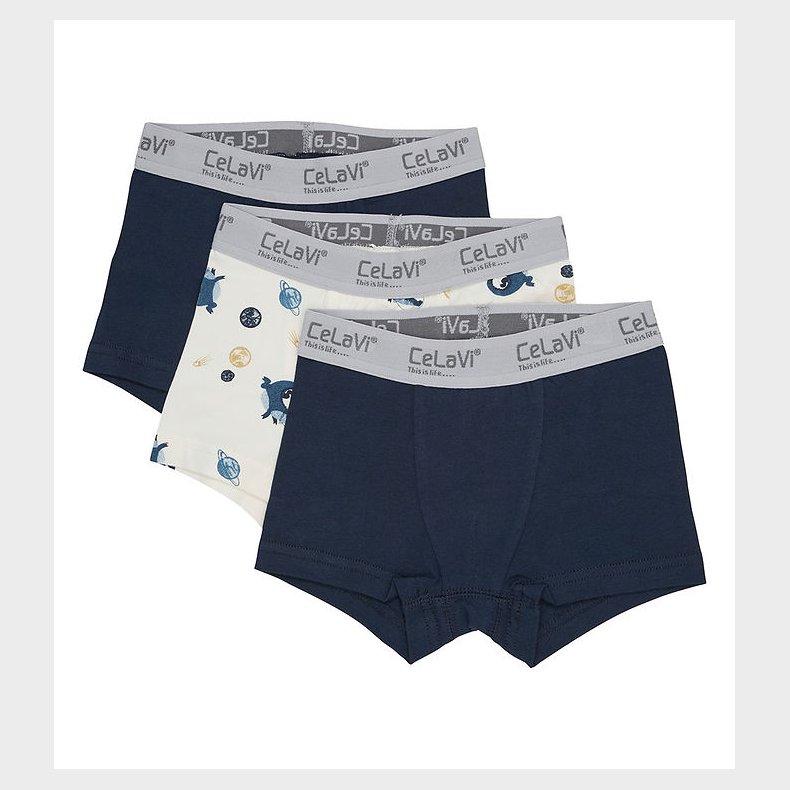 CeLaVi Boxershorts - 3-pak - Total Eclipse