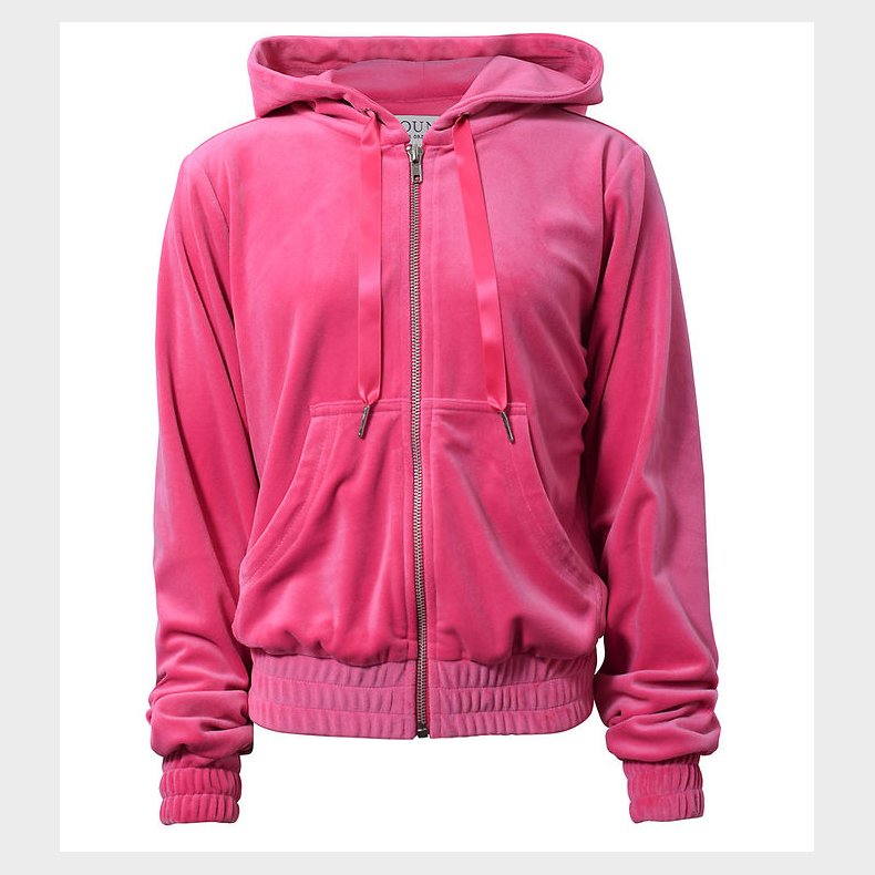 Hound Cardigan - Velour - Pink