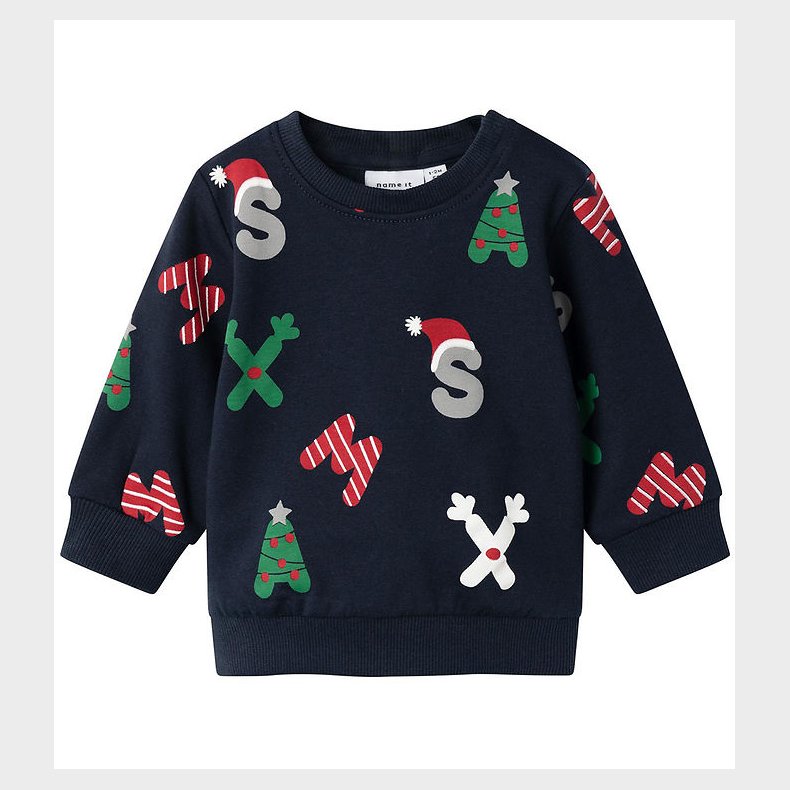 Name It Sweatshirt - NbnRichrist - Dark Sapphire