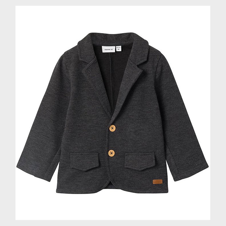 Name It Blazer - NmmRobino - Dark Grey Melange