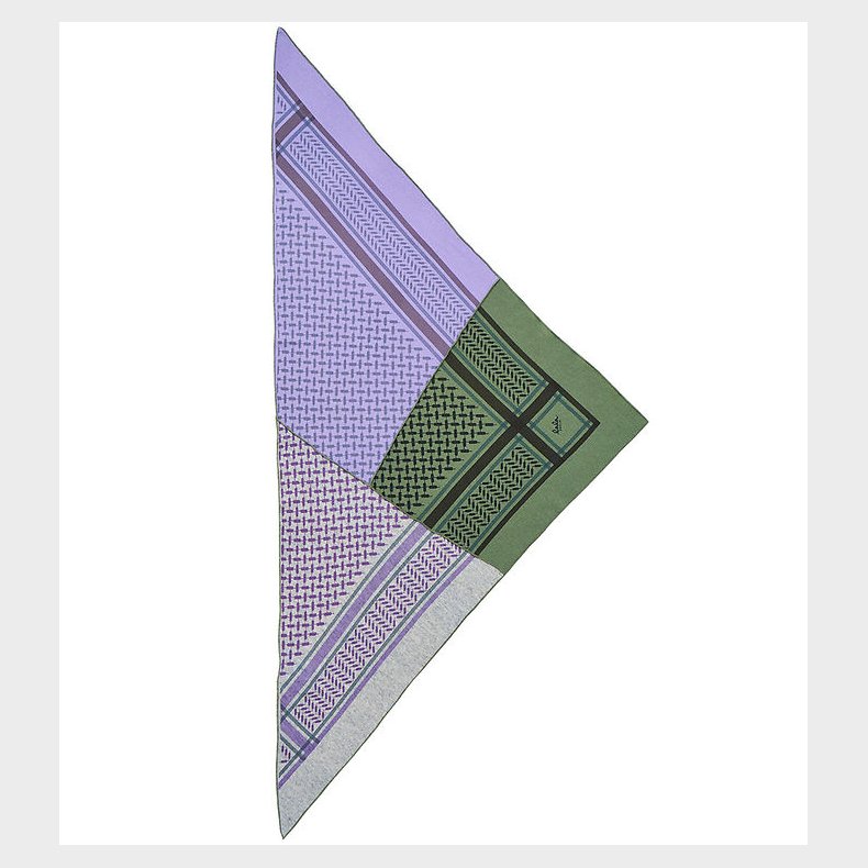 Lala Berlin Trklde - 162x85 - Triangle Trinity Patchwork - Lav