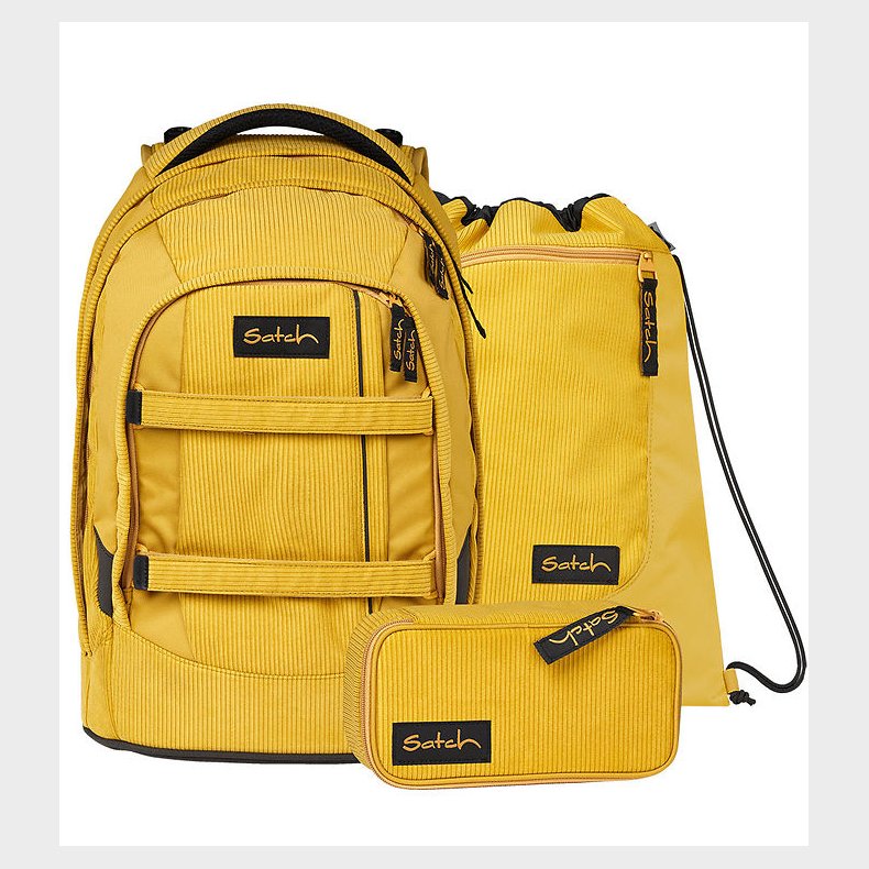 Satch Skoletaskest - Fljl - Heritage - Oldschool - Retro Honey