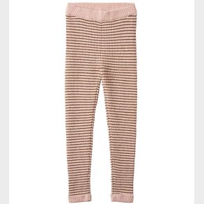 Fliink Leggings - Strik - Rib - Benna - Peach Whip/Cub