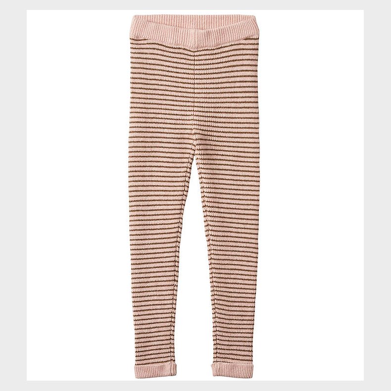 Fliink Leggings - Strik - Rib - Benna - Peach Whip/Cub