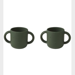 Liewood Kopper - Silikone - 2-Pak - Gene - Hunter Green