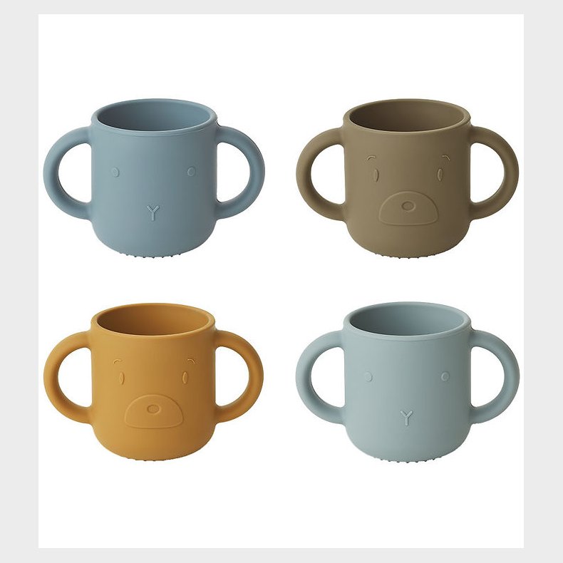 Liewood Kopper - Silikone - 4-Pak - Gene - Blue Multi Mix