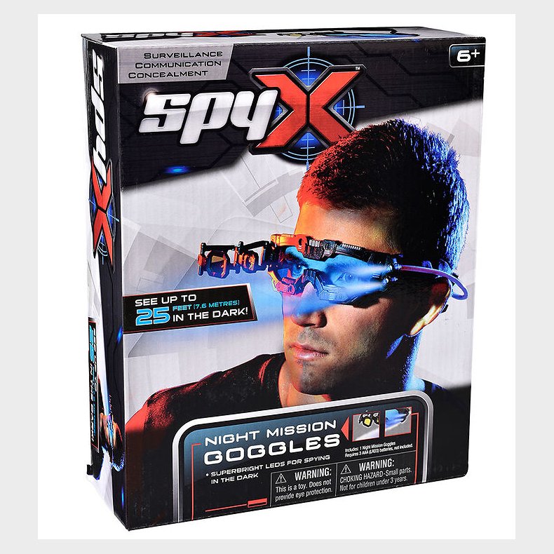 SpyX - Night Mission Goggles - Sort