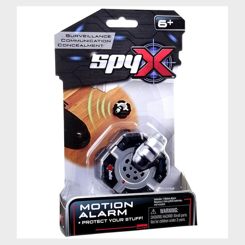 SpyX - Motion Alarm - Sort/S�lv