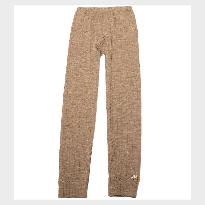 Joha Leggings - Uld - Brun