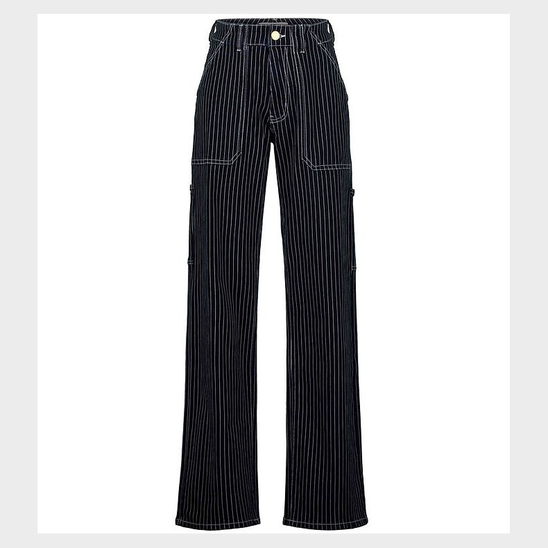 Sofie Schnoor Girls Bukser - Cianna - Dark Blue Striped