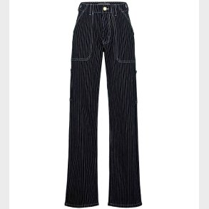 Sofie Schnoor Girls Bukser - Cianna - Dark Blue Striped