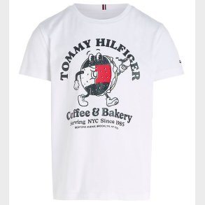 Tommy Hilfiger T-shirt - Tommy Bagels - White