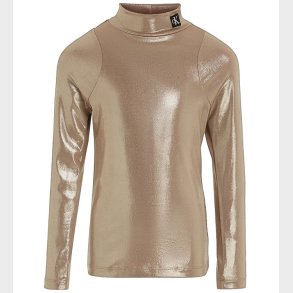 Calvin Klein Bluse - Frosted Almond