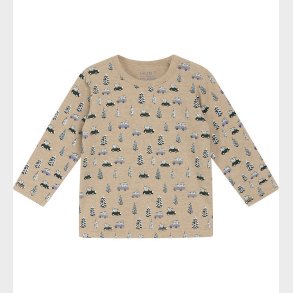 Hust and Claire Bluse - August - Biscuit Melange