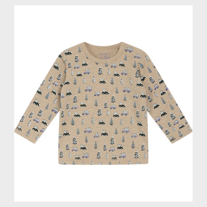 Hust and Claire Bluse - August - Biscuit Melange