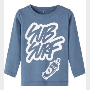 Name It Bluse - NmmSalar Subway - Bluefin