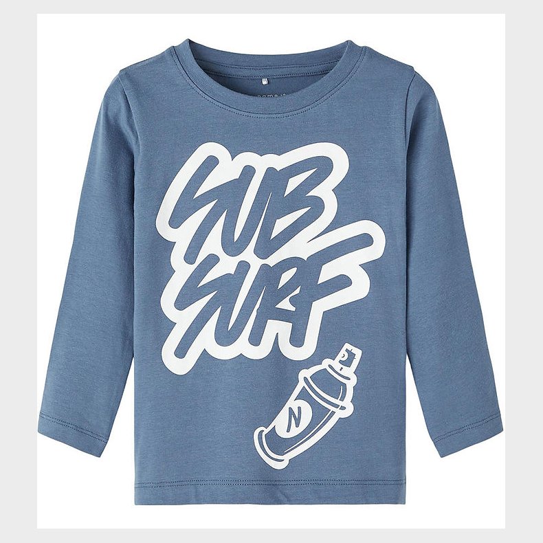 Name It Bluse - NmmSalar Subway - Bluefin