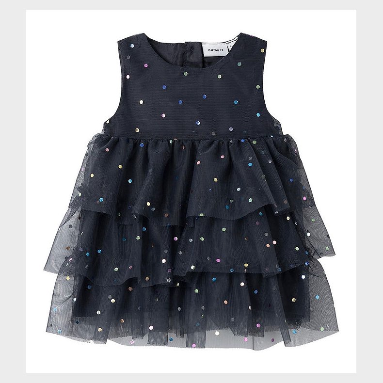 Name It Kjole - NbfRasille - India Ink