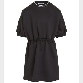Calvin Klein Kjole - Shine Logo Tape - Sort