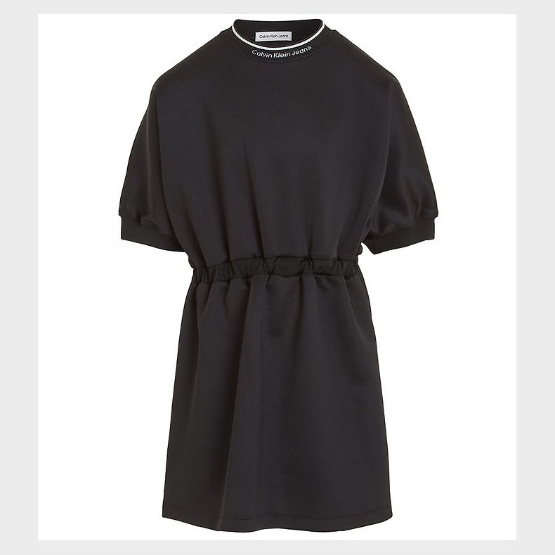 Calvin Klein Kjole - Shine Logo Tape - Sort