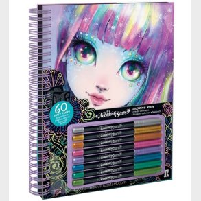 Nebulous Stars Malebog m. Tuscher - Sorte Sider - Isadora