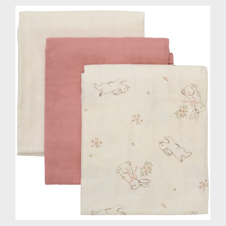 Pippi Stofbleer - 3-pak - 70x70 cm - Rose Tan