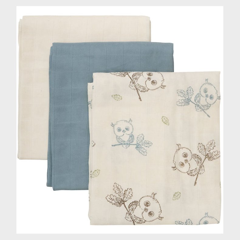 Pippi Stofbleer - 3-pak - 70x70 cm - Metal Mint