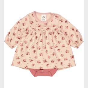 Msli Kjolebody l/ - Dahlia - Rose Sugar m. Blomster