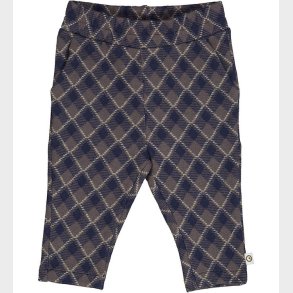 Msli Bukser - Jacquard - Tower Grey/Night Blue/Desert Green
