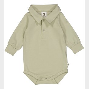 Msli Skjortebody l/ - Cozy Me - Desert Green