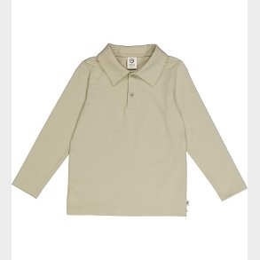 Msli Bluse - Cozy me Collar - Desert Green