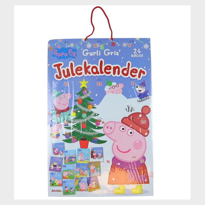 Alvilda Julekalender - Gurli Gris Bger - 24 Lger