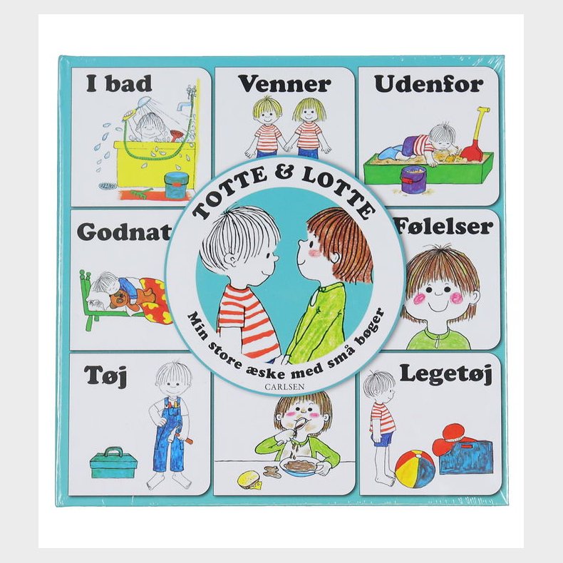 Forlaget Carlsen Bger - Totte & Lotte - 9 stk. - Min Store ske