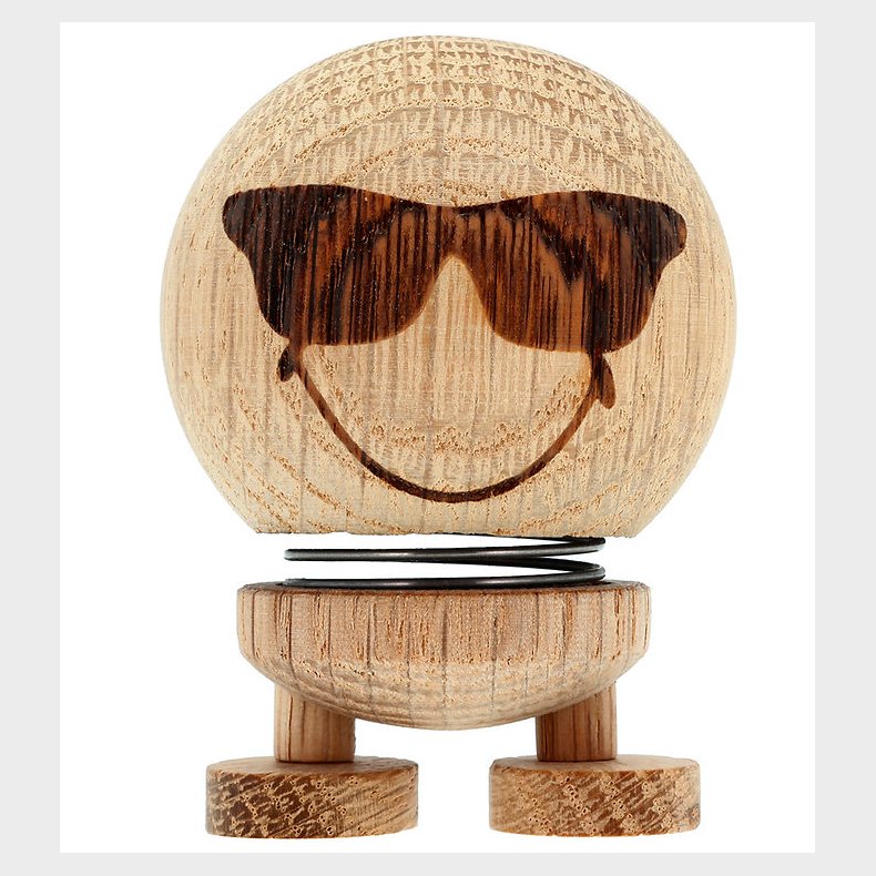 Hoptimist Smiley Cool - Small - 8 cm - Raw Oak